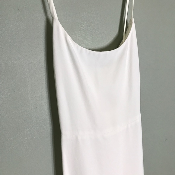Everlane White Japanese GoWeave Cross Back Slip Dress - Picture 7 of 13